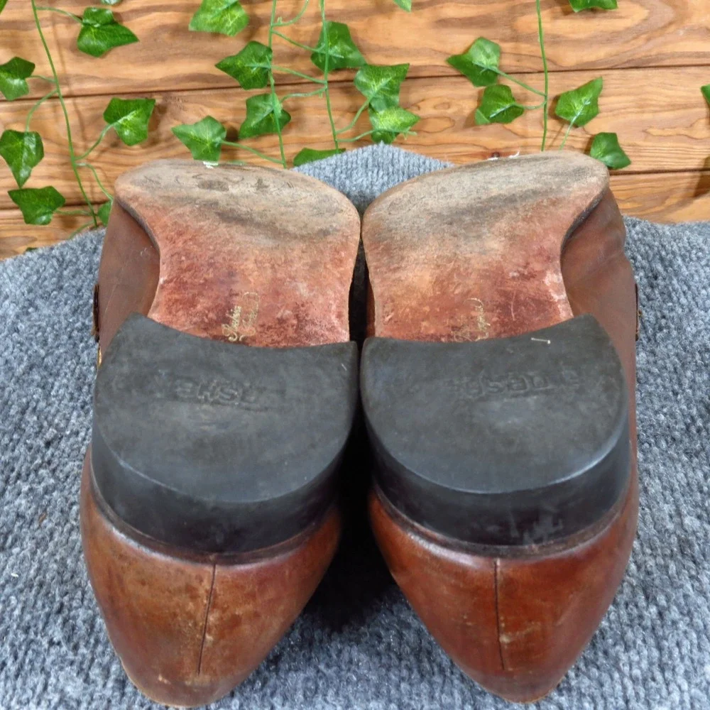 Vintage Florsheim Imperial Men Casual Loafer Shoe 14 Wide Brown Leather Slip On